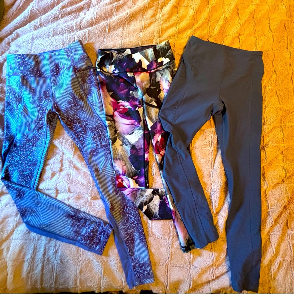3 pairs of leggings